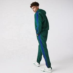 Ensemble de survêtement coupe-vent d'hiver personnalisé pour homme, écologique, respirant, léger, en polyester, à capuche, longueur intégrale - Product Image 2