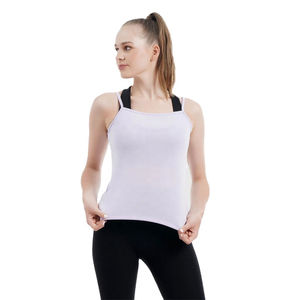 Nueva Camiseta sin Mangas Roja para Mujer, Ligera y Ajustada, con Tirantes, para Gimnasio, Yoga y Entrenamiento - Product Image 6