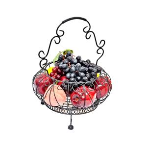 Best Selling Metal Fruit Basket <b>Table</b> Top Handmade High Class Quality Customized Color Shape Metal Fruit Basket - Product Image 5