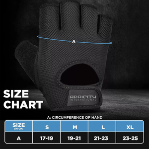 Breathable Half Finger Lightweight Workout Fitness <b>Gloves</b> Black Color <b>Weight</b> Lifting Exercise <b>Training</b> Gym Adjustable Wrist - Product Image 3