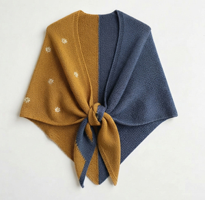 Atacado: Nova Chegada - Poncho Feminino de Tricô com Gola Dobrável e Padrões de Crochê, Estilo Xale para Mulheres - Product Image 4
