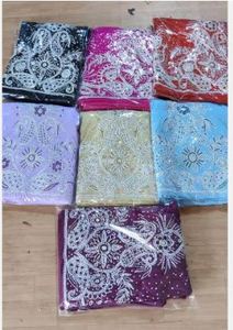 Elegant Ethnic Embroidery <b>Fabric</b> For Women Wear Modern Fashion Lace <b>Fabric</b> For Party Dresses By Manufacturer At Bulk Price - Product Image 3