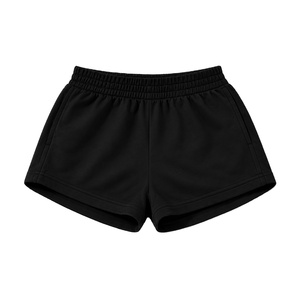 Shorts décontractés pour femmes de haute qualité, taille mi-haute, confortables, respirants, en Spandex/Polyester, à taille élastique, séchage rapide, personnalisables - Product Image 6