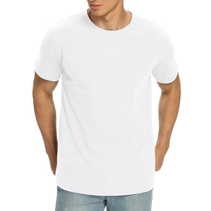 T-shirts respirants pour hommes, style urbain, vente en gros, meilleures ventes, nouvelle collection, service OEM, logo personnalisable, design vierge - Product Image 1
