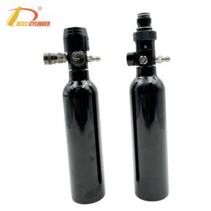 Tanque de Aire Comprimido de Aluminio con Fondo Redondo de 0.35L 0.5L 3000psi HPA para Paintball Pcp con Regulador - Product Image 4