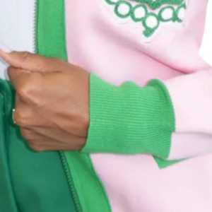 Custom Logo AKA Varsity Style <b>Cardigan</b> Sorority Fraternity Men's College Winter Embroidered Regular Sleeve V-neck <b>Thick</b> - Product Image 4