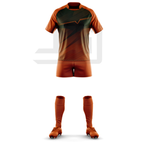 Ensemble d'uniformes de rugby personnalisés avec impression numérique, broderie 3D, coupe-vent, respirant, séchage rapide, maillot et short de sport athlétique - Product Image 2