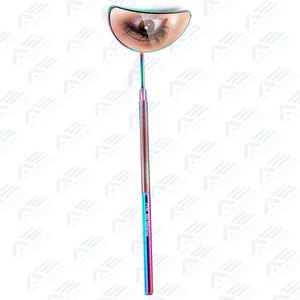 Makeup <b>Mirror</b> For Eyelash Beauty Instruments <b>Small</b> Stainless Steel Eyelash Extension Makeup <b>Mirror</b> Multi Color - Product Image 6