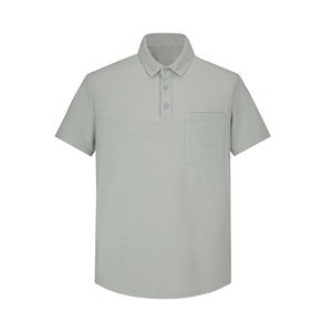 Polo en piqué doux personnalisé pour homme, haute qualité, uni, manches courtes, vêtements de travail, vêtements de golf, uniforme professionnel haut de gamme - Product Image 4