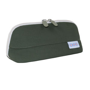 Estuche Multifuncional para Lápices Tamaño A5, Resistente al Agua, para la Escuela y Oficina, Diseño Personalizado, Bolsa de Papelería de Nailon Verde - Product Image 1