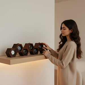 Fabricante de Cajas de Regalo de Madera para Relojes, Organizador de Exhibición de Relojes de Madera para Mostrador por AYAANS - Product Image 1