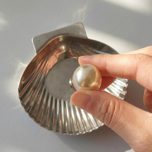 Shell <b>Incense</b> <b>Holder</b> Minimalist Pearl Accent <b>Holder</b> Shell <b>Incense</b> Burner Pearl Accent Hand-Made Minimalist <b>Incense</b> Stick <b>Holder</b> - Product Image 2