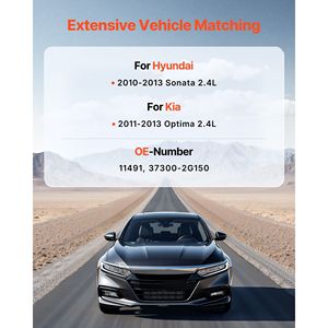 Alternador de Repuesto Compatible para Automóviles Hyundai Sonata 2.4L 2010-2013 y Kia Optima 2.4L 2011-2013 para Uso Automotriz - Product Image 2