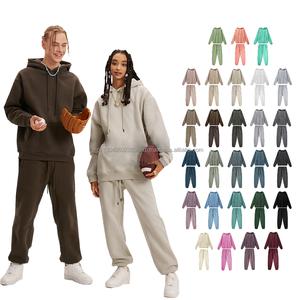 345gsm haute qualité mode coupe-vent surdimensionné à capuche logo personnalisé unisexe hommes femmes épais polaire pull blanc sweats à capuche - Product Image 1