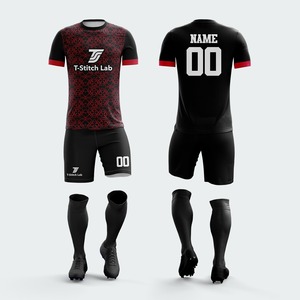 Servicio OEM, Uniformes de Fútbol, Camisetas de Fútbol con Logotipo Personalizado, Ropa Deportiva de Equipo, Impresión por Transferencia de Calor, Manga Corta, Secado Rápido - Product Image 2