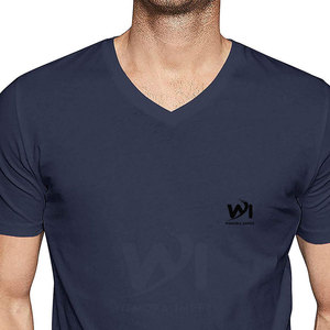 เสื้อยืดคอกว้างทรงหลวม ดีไซน์ใหม่ล่าสุด ขายดีประจำปี 2026 แฟชั่นเสื้อผ้าผู้ชาย ผ้าฝ้าย 100% พิมพ์ลายหลากสี - Product Image 3