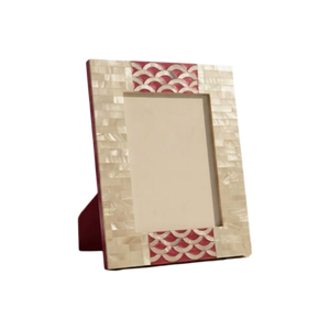 Marco de Fotos de Lujo Hecho a Mano con Incrustaciones de Madreperla, Marco de Fotos de Concha MOP, Decoración para el Hogar, Arte Decorativo de Mesa, Marco de Mosaico, Artículo de Regalo - Product Image 3