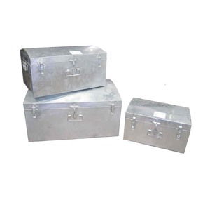 Multi Size Metal <b>Storage</b> <b>Trunk</b> <b>Box</b> - Product Image 6