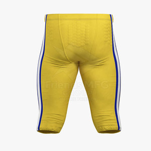 Advanced Comfort Breathable Eco-Friendly American Football <b>Padded</b> Pant Lightweight Build for <b>Practice</b> Use - Product Image 6
