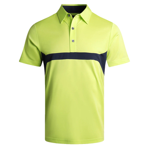 Polo pour homme de qualité supérieure, ajustable, en coton et polyester, léger, personnalisable en grande quantité - Product Image 1