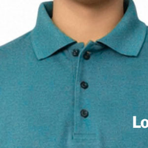 เสื้อเชิ้ตแขนยาวผู้ชาย ผ้าฝ้าย 100% ระบายอากาศได้ดี สไตล์ลำลอง พิมพ์ลายโลโก้ด้านหน้าด้วยเทคนิคฮีททรานเฟอร์ - Product Image 3
