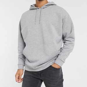 Sudadera con Capucha Deportiva Clush para Hombre, con Cierre, Estilo Hip Hop, 100% Algodón, Corte Regular, Impermeable, Ecológica, Tejido de 400g, Informal para Invierno - Product Image 5