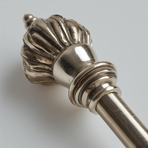 Barra de Cortina Individual Imperial Glow de Aluminio con Acabado en Latón Dorado, Duradera y de Fácil Deslizamiento para Decoración Moderna del Hogar - Product Image 3