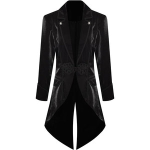 Veste de costume gothique à revers pour femme, style victorien, veste de queue-de-pie, tenue steampunk, manteau de pirate médiéval 2026 - Product Image 1