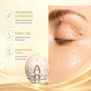 Korean <b>Moisturizing</b> Vitamin Mist <b>Spray</b> with Hyaluronic Acid Ceramide NP Black Yeast Extract Private Label OEM - Product Image 3