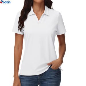 Meilleure vente estivale : Polo pour femme à manches courtes avec logo personnalisé, polo de sport pour femme, polo de golf de haute qualité, respirant - Product Image 5