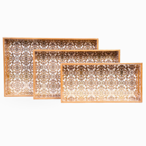Premium Handmade Natural Solid Wood <b>Storage</b> <b>Tray</b>-Dishwasher Safe Modern Design for Bathroom Kitchen Home Hotel Tableware <b>Storage</b> - Product Image 2