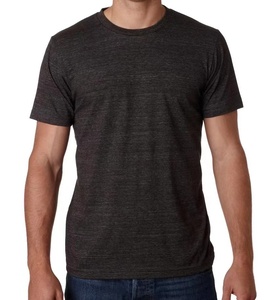 Blank Tri Blend <b>Tshirt</b> 50% <b>Polyester</b> 25% Cotton 25% Rayon Regular Fit Casual for Men Unisex - Product Image 1