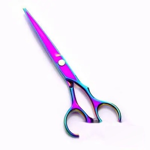 Ciseaux de coiffure professionnels Ryzer Studio en acier inoxydable, pointe acérée, pour droitiers, manche long, non pliables, pour usage en salon - Product Image 4