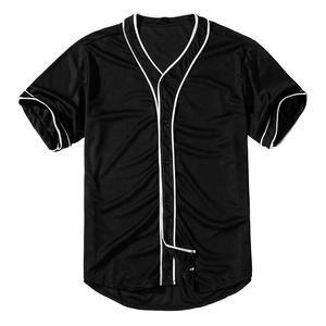 Maillot de baseball personnalisé de haute qualité en polyester 100% anti-UV respirant de grande taille pour unisexe - Product Image 5