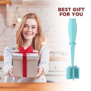 Tritacarne Premium Antiaderente Resistente al Calore, Schiacciapatate per Hamburger, Utensile Migliorato per Carne Macinata e Pollo - Product Image 5