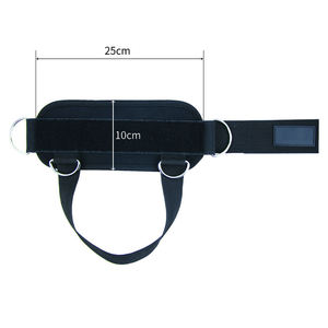 Sangle de cheville réglable pour machines à poulies, rembourrée et robuste, pour l'entraînement des jambes et les exercices de fitness - Product Image 6
