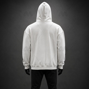 Sudadera con capucha y cremallera completa para hombre con cubre rostro, ajuste regular, logotipo personalizado, estilo urbano, invierno - Product Image 4