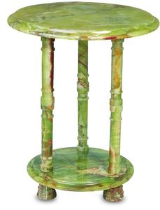 Mesa Redonda de Ónix de Lujo, Mesa de Comedor de Piedra Natural, Mesa de Centro Moderna Estilo Mármol para Sala de Estar de Hotel - Product Image 2