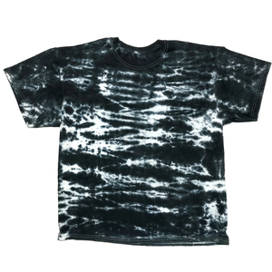 T-shirt en coton 100% tie-dye en spirale, personnalisable avec logo, coupe oversize, streetwear décontracté unisexe, vente en gros - Product Image 4