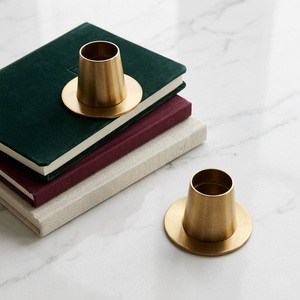 Portavelas Vintage de Estilo Europeo, Decoración Nórdica para el Hogar, Romántico, sin Llama, para Bodas, Cenas Navideñas - Product Image 4