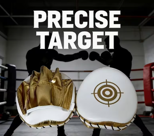 Guantes de Entrenamiento Curvos de Alta Gama para Muay Thai, Pads de Precisión Profesional para Práctica de MMA, Sanda y Kickboxing - Product Image 4
