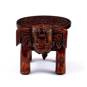Plastic Hand-Painted Mandala <b>Step</b> <b>Stool</b>-Boho Design Outdoor Use Wholesale - Product Image 1