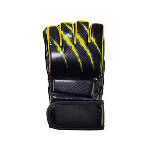Guantes de MMA Profesionales First Fitness, Negros de 2 Tonos, para Entrenamiento, Sparring, Grappling, Boxeo y Muay Thai - Product Image 2