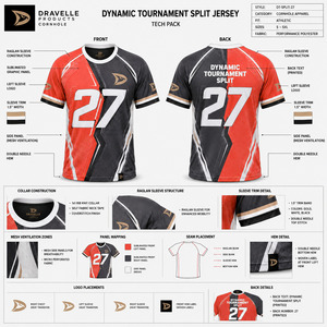 Camiseta de torneo de Cornhole para hombre, de secado rápido, sublimada, de malla de poliéster, para equipo, ropa deportiva de alto rendimiento - Product Image 5