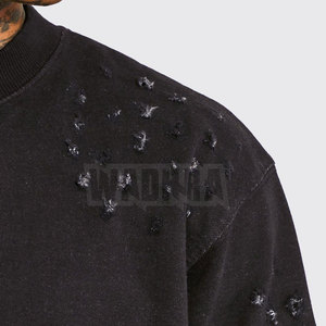 Long Sleeve <b>Pullover</b> <b>Men</b> Breathable Sweatshirts Cotton Blended Clothing Pakistan Manufacturer Sweatshirts - Product Image 5