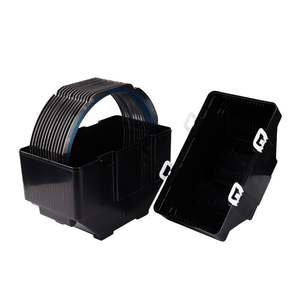 Caja para Obleas de 12 Pulgadas con 13 Ranuras, Negra - Product Image 3