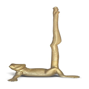 Cast Iron <b>Paper</b> Towel Holder Metal Toilet or <b>Kitchen</b> <b>Paper</b> Holder for Floor or Countertop Casted Iron Frog Design Roll Holders - Product Image 1