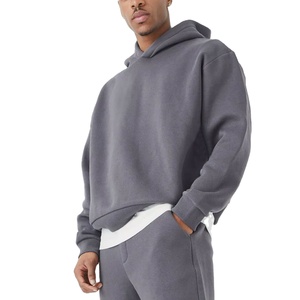 2025 nouveaux sweats à capuche lourds lavés à l'acide noir sweats à capuche délavés pour hommes et femmes unisexe métal personnalisé bases à capuche - Product Image 1