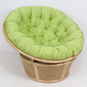 Rattan papasan set natural <b>cane</b> egg saucer <b>chairs</b> accent papasans for patio living room bedroom - Product Image 3