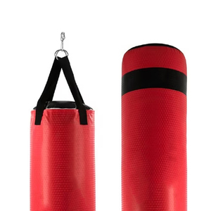 Sacs de frappe en cuir de qualité supérieure, équipement de fitness professionnel pour salle de sport, sac de frappe lourd rembourré suspendu - Product Image 6
